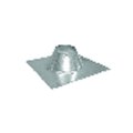 Imperial Mfg 7 in. D Galvanized Steel Adjustable Fireplace Roof Flashing GV1386
